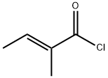 OR (E)-2-甲基-2-丁烯酰氯, 35660-94-7, 结构式