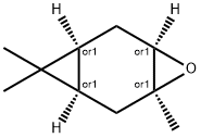 (1alpha,3alpha,5alpha,7alpha)-3,8,8-trimethyl-4-oxatricyclo[5.1.0.03,5]octane Structure