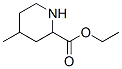 rac-(R*)-2β*-ピペリジンカルボン酸エチル 化学構造式
