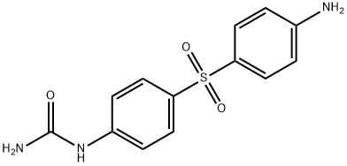 (p-スルファニリルフェニル)尿素 化学構造式