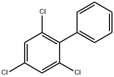 2,4,6-トリクロロビフェニル 化学構造式
