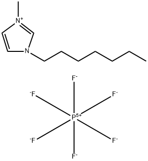 1-Heptyl-3-Methyl-Imidazolium Hexafluorophosphate Structure
