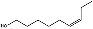 (Z)-6-壬烯-1-醇, 35854-86-5, 结构式