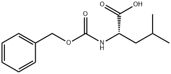 N-CARBOBENZOXY-DL-LEUCINE Struktur