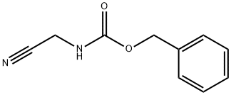 N-苄氧羰基氨基乙腈 结构式