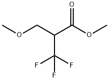 3,3,3-三氟-2-(甲氧基甲基)丙酸甲酯 结构式