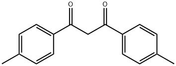 1,3-双(4-甲基苯基)丙烷-1,3-二酮 结构式