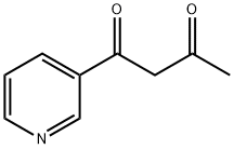 1-(3-吡啶基)-1,3-丁二酮 结构式