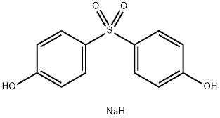 disodium p,p'-sulphonylbis(phenolate)  Structure
