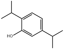2,5-DIISOPROPYLPHENOL Struktur