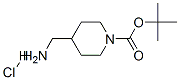 1-BOC-4-氨基甲基-哌啶盐酸盐 结构式
