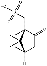 左旋樟脑磺酸, 35963-20-3, 结构式
