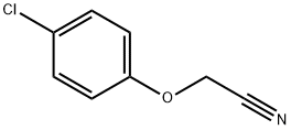 4-クロロフェノキシアセトニトリル 化学構造式
