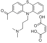 乙酰丙嗪马来酸酯, 3598-37-6, 结构式