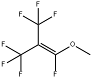 1-甲氧基-(全氟-2-甲基-1-丙烯), 360-53-2, 结构式