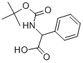 BOC-DL-苯甘氨酸, 3601-66-9, 结构式