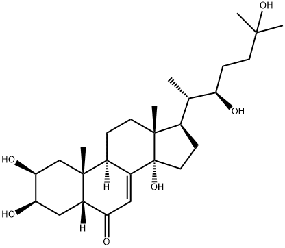 蜕皮激素, 3604-87-3, 结构式