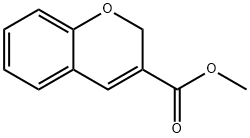 2H-苯并吡喃-3-羧酸甲酯 结构式