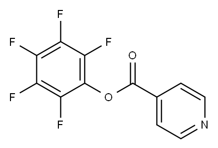 全氟苯基异烟酸酯 结构式