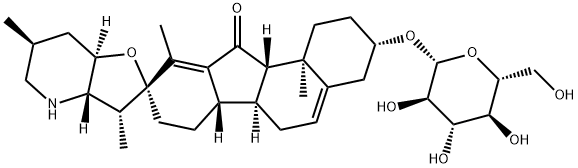 假白藜芦碱, 36069-05-3, 结构式