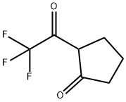 2-(三氟乙酰基)环戊烷-1-酮, 361-73-9, 结构式