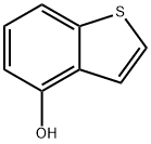 4-ヒドロキシベンゾ[b]チオフェン 化学構造式