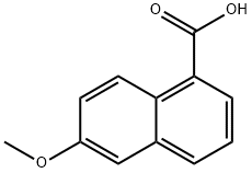 6-METHOXY-1-NAPHTHOIC ACID Struktur