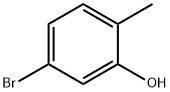 5-溴-2-甲基苯酚, 36138-76-8, 结构式