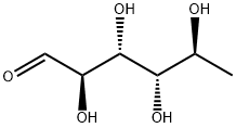 L-鼠李糖, 3615-41-6, 结构式