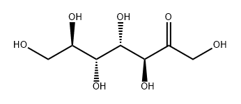 甘露庚酮糖, 3615-44-9, 结构式