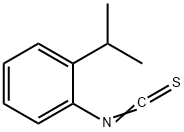 2-异丙基苯基异硫氰酸酯 结构式