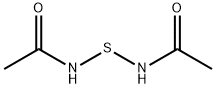 N,N'-thiobis(acetamide)  Struktur