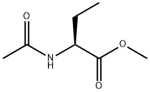 L-N-乙酰基-2-氨基丁酸甲酯, 3619-01-0, 结构式