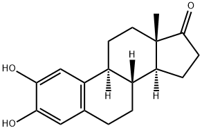 2-羟雌甾酮, 362-06-1, 结构式