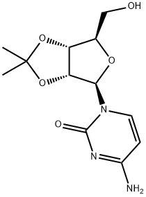 2',3'-O-isopropylidene cytidine Structure