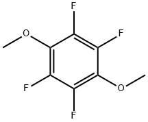 1,4-DIMETHOXYTETRAFLUOROBENZENE 结构式