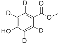 METHYL 4-HYDROXYBENZOATE-2,3,5,6-D4 Struktur