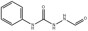 1-ホルミル-4-フェニルセミカルバジド 化学構造式