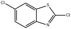 2,6-ジクロロベンゾチアゾール 化学構造式