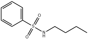 N-丁基苯磺酰胺, 3622-84-2, 结构式