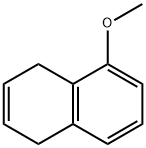 1-メトキシ-5,8-ジヒドロナフタレン 化学構造式