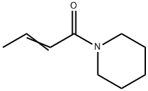 1-プロペニル(1-ピペリジニル)ケトン 化学構造式