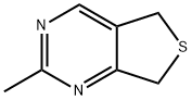 2-甲基-5,7-二氢噻吩并[3,4-d]嘧啶, 36267-71-7, 结构式