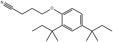 4-(2,4-DI-TERT-AMYLPHENOXY)BUTYRONITRILE Struktur