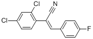 E-ALPHA-(2 4-DICHLOROPHENYL)-4-FLUOROCI& 结构式