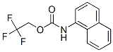 2,2,2-TRIFLUOROETHYL 1-NAPHTHYLCARBAMATE Struktur