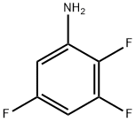 2,3,5-トリフルオロアニリン 化学構造式