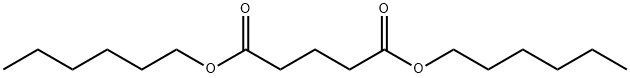 ペンタン二酸ジヘキシル 化学構造式