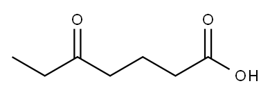 5-氧代庚酸 结构式