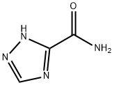 1,2,4-トリアゾール-3-カルボキサミド 化学構造式